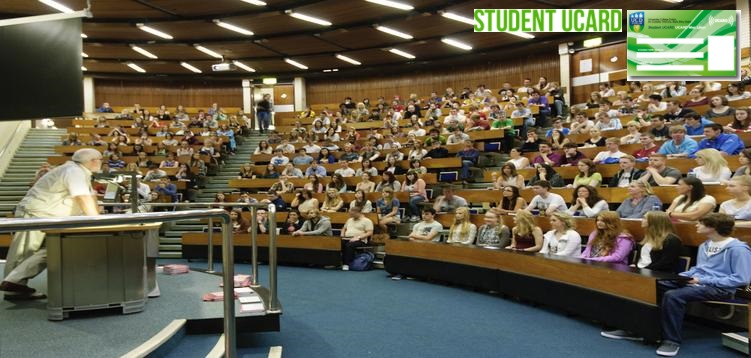 Students attending a Lecture